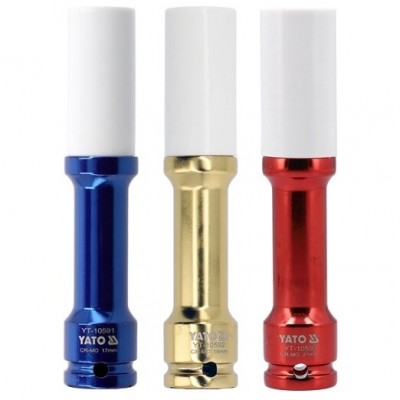 Prailginta smūginė galvutė 1/ 2'' plonasienė su apsauga L 150mm