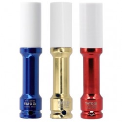 Prailginta smūginė galvutė 1/ 2'' plonasienė su apsauga L 150mm Prailginta smūginė galvutė 1/ 2'' plonasienė su apsauga L 150mm