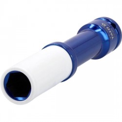 Prailginta smūginė galvutė 1/ 2'' plonasienė su apsauga L 150mm Prailginta smūginė galvutė 1/ 2'' plonasienė su apsauga L 150mm