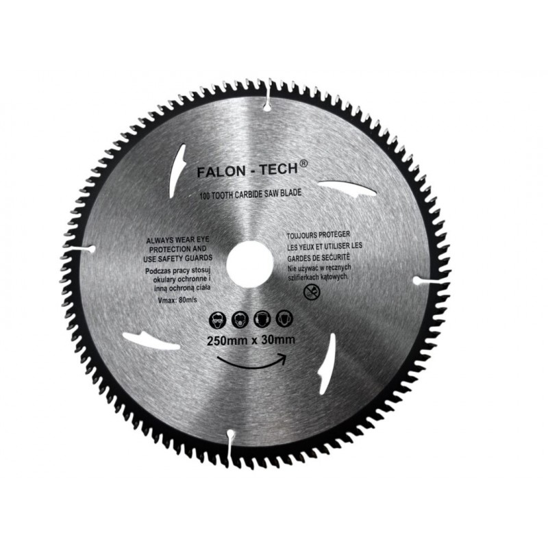 Medienos pjovimo diskas 250×30mm, 100T