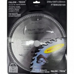 Medienos pjovimo diskas 250×30mm, 100T