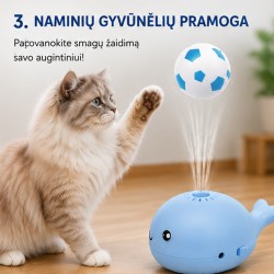 Mini ventiliatorius su skraidančiu kamuoliuku (mėlynas) Mini ventiliatorius su skraidančiu kamuoliuku (mėlynas)