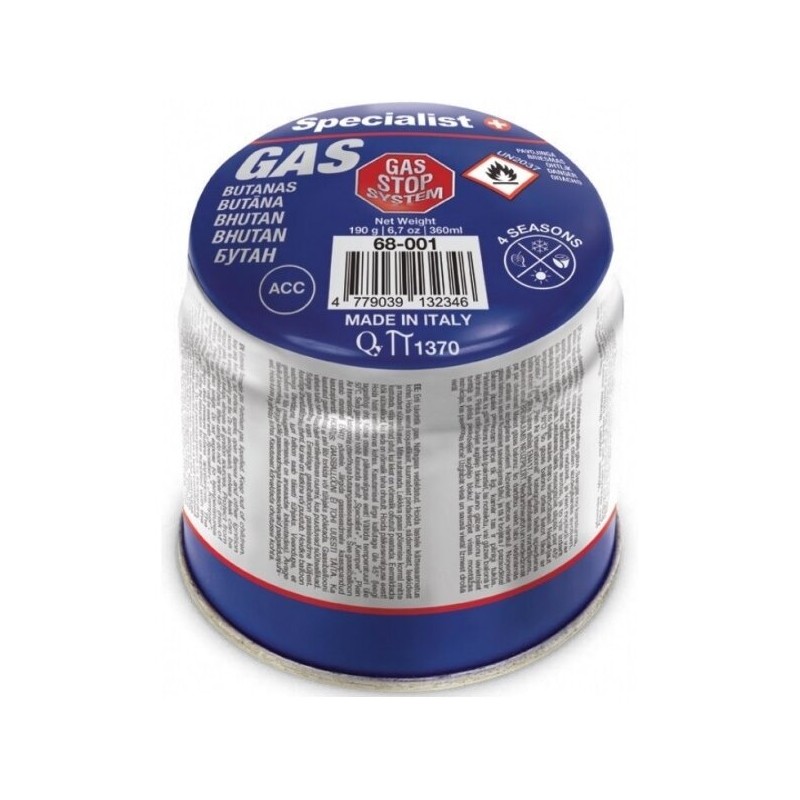 Dujos butano Specialist+ Stop Gas 190g
