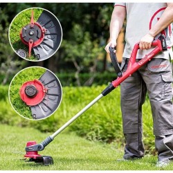 Akumuliatorinis trimeris su priedais WORCRAFT 20V LI-ION