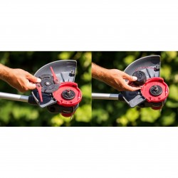 Akumuliatorinis trimeris su priedais WORCRAFT 20V LI-ION