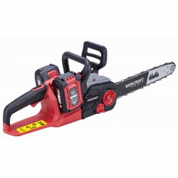 Akumuliatorinis grandininis pjūklas WORCRAFT 40V (20V+20V) LI-ION Akumuliatorinis grandininis pjūklas WORCRAFT 40V (20V+20V) LI-ION