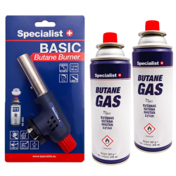 Dujinis degiklis Specialist+ 1300°C su butano dujomis 2x227g Dujinis degiklis Specialist+ 1300°C su butano dujomis 2x227g
