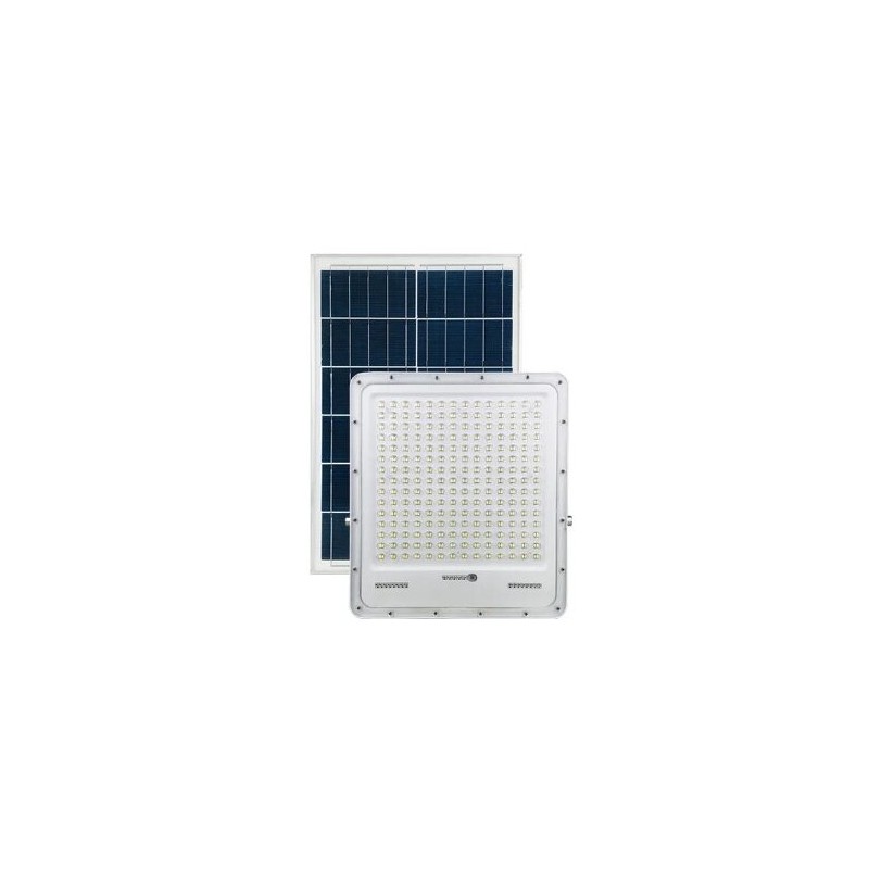 Autonominis šviestuvas su saulės baterija Ir šviesos jutikliu 50W