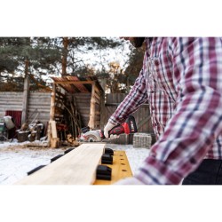Akumuliatorinis diskinis pjūklas 115mm su lazeriu WORCRAFT 20V LI-ION