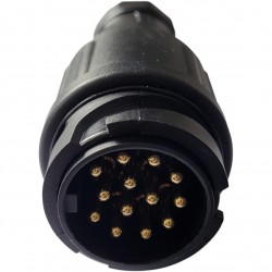 Kištukas priekabai 12V 13POL plast.