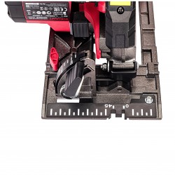 Akumuliatorinis pjūklas diskinis su laseriu 165mm WORCRAFT 20V LI-ION