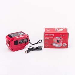 Akumuliatoriaus inverteris WORCRAFT 220V+USB 20V LI-ION