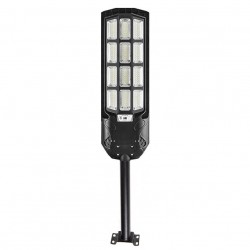 Gatvės šviestuvas su saulės baterija 400W 6500K ir laikikliu