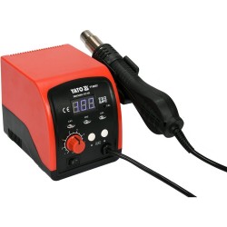 Litavimo stotelė karšto oro 750W, 500°C, LED su ventiliatoriumi