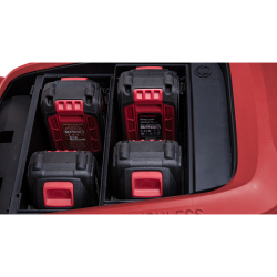 Akumuliatorinė vejapjovė savaeigė WORCRAFT su 8.0Ah akumuliatoriais 40V (20V/ 4vnt)