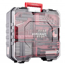 Akumuliatorinis suktuvas-gręžtuvas su kalimu WORCRAFT 20V LI-ION ir priedais 78vnt., 2x2.0Ah Akumuliatorinis suktuvas-gręžtuvas su kalimu WORCRAFT 20V LI-ION ir priedais 78vnt., 2x2.0Ah