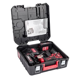 Akumuliatorinis suktuvas-gręžtuvas su kalimu WORCRAFT 20V LI-ION ir priedais 78vnt., 2x2.0Ah Akumuliatorinis suktuvas-gręžtuvas su kalimu WORCRAFT 20V LI-ION ir priedais 78vnt., 2x2.0Ah