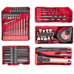 Akumuliatorinis suktuvas-gręžtuvas su kalimu WORCRAFT 20V LI-ION ir priedais 78vnt., 2x2.0Ah Akumuliatorinis suktuvas-gręžtuvas su kalimu WORCRAFT 20V LI-ION ir priedais 78vnt., 2x2.0Ah