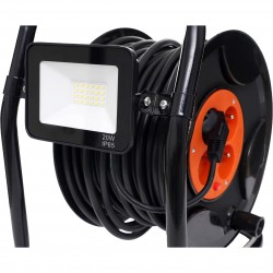 Prailgintuvas su rite 30m ir 20W LED šviestuvu
