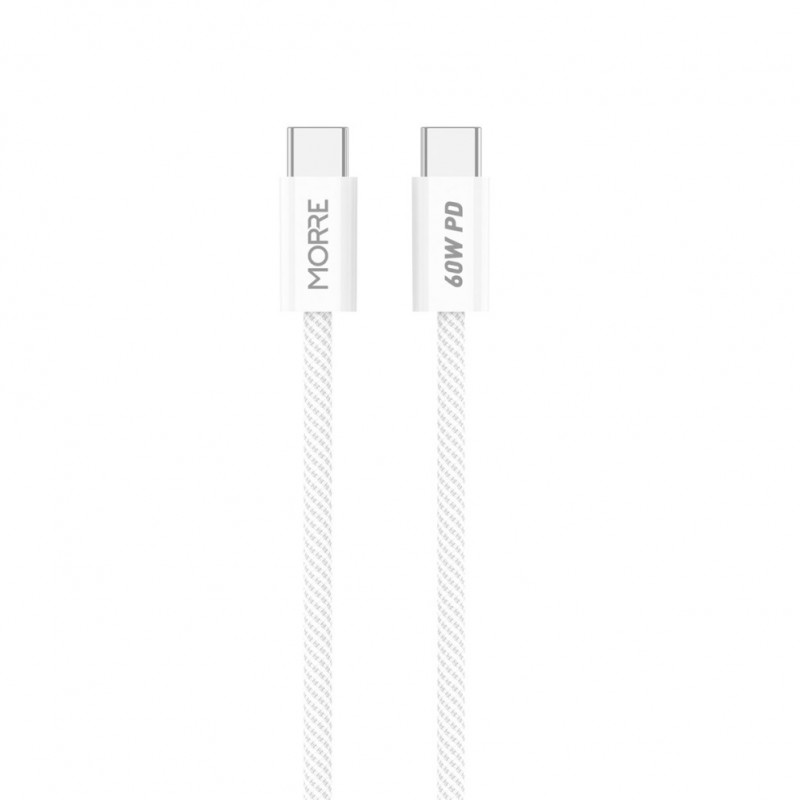 MORRE M101 USB-C/ USB-C kabelis, 60W, 1 m