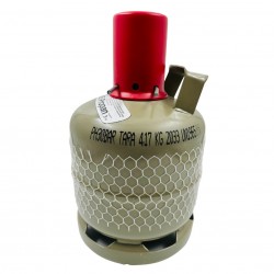 Dujų balionas 3 kg buitiniu ventiliu (tuščias) | 7,4 l LPG balionas – GOZ
