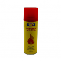 Dujos Žiebtuvėliams 200ml x. 12 vnt. – GOZ Lighter Gas
