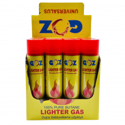 Dujos žiebtuvėliams 300ml х 12 vnt.– GOZ Lighter Gas