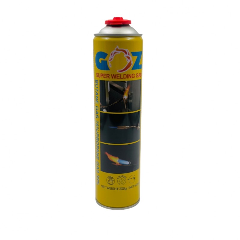 Dujų balionėlis 330 g su sriegiu 70/ 30 – GOZ