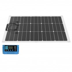 Saulės panelė sunkvežimiams 220W, 24V su priedais Saulės panelė sunkvežimiams 220W, 24V su priedais