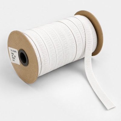 Elastinė juosta siuvimui 19 mm (45m) – balta