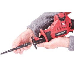 Akumuliatorinis tiesinis pjūklas WORCRAFT 12V LI-ION Akumuliatorinis tiesinis pjūklas WORCRAFT 12V LI-ION