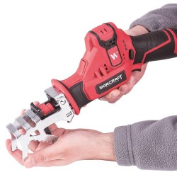 Akumuliatorinis tiesinis pjūklas WORCRAFT 12V LI-ION Akumuliatorinis tiesinis pjūklas WORCRAFT 12V LI-ION