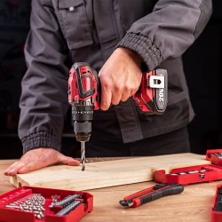 Akumuliatorinis suktuvas-gręžtuvas WORCRAFT 20V LI-ION, 2x2.0Ah (pl.dėž) CHD-S20LiB Akumuliatorinis suktuvas-gręžtuvas WORCRAFT 20V LI-ION, 2x2.0Ah (pl.dėž) CHD-S20LiB