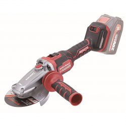 Akumuliatorinis šlifuoklis kampinis (plokščia galva) WORCRAFT 125mm 20V LI-ION