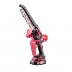 Akumuliatorinis grandininis mini pjūklas WORCRAFT 8" 20V LI-ION 2x2.0Ah (pl.dėž.) Akumuliatorinis grandininis mini pjūklas WORCRAFT 8" 20V LI-ION 2x2.0Ah (pl.dėž.)