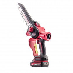 Akumuliatorinis grandininis mini pjūklas WORCRAFT 8" 20V LI-ION 2x2.0Ah (pl.dėž.) Akumuliatorinis grandininis mini pjūklas WORCRAFT 8" 20V LI-ION 2x2.0Ah (pl.dėž.)