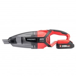 Akumuliatorinis siurblys WORCRAFT 20V LI-ION