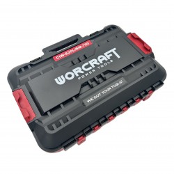 Akumuliatorinis smūginis veržliasukis 1/ 2'' 750Nm WORCRAFT 20V LI-ION (plastikinė dėžė) Akumuliatorinis smūginis veržliasukis 1/ 2'' 750Nm WORCRAFT 20V LI-ION (plastikinė dėžė)