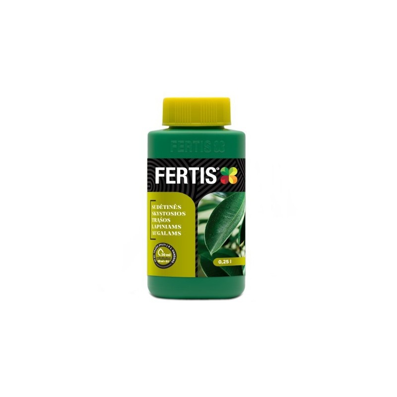 Sudėtinės skystosios trąšos Lapiniams augalams FERTIS, 0,25 l