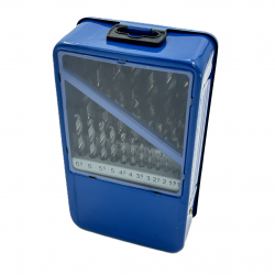 Grąžtų metalui rinkinys HSS M35 (25vnt) 1.0-13.0mm(cobalt)