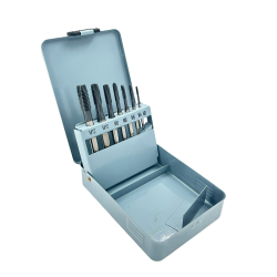 Sriegiklių rinkinys M3-M12 HSS M35 su TiAlN danga (7vnt)