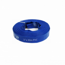 Kokybiška PVC lanksti gaisrinė vandens žarna 1" x 30m