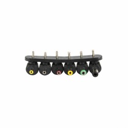 Universalus reguliuojamas maitinimo adapteris su 6 antgaliais, 3–12 V, 24 W