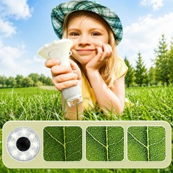 Nešiojamasis skaitmeninis mikroskopas su LCD ekranu, iki 1000 kartų