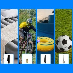 Įkraunamas elektrinis padangų kompresorius su „Power Bank“ funkcija, 160 PSI