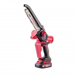 Akumuliatorinis grandininis mini pjūklas 8” su teleskop. prailg. WORCRAFT 20V LI-ION