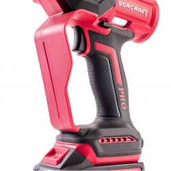 Akumuliatorinis grandininis mini pjūklas 8” su teleskop. prailg. WORCRAFT 20V LI-ION