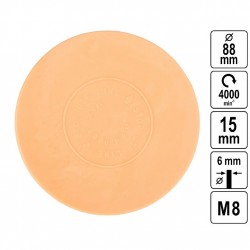 Diskinis trintukas su koteliu klijų šalinimui 88mm Diskinis trintukas su koteliu klijų šalinimui 88mm