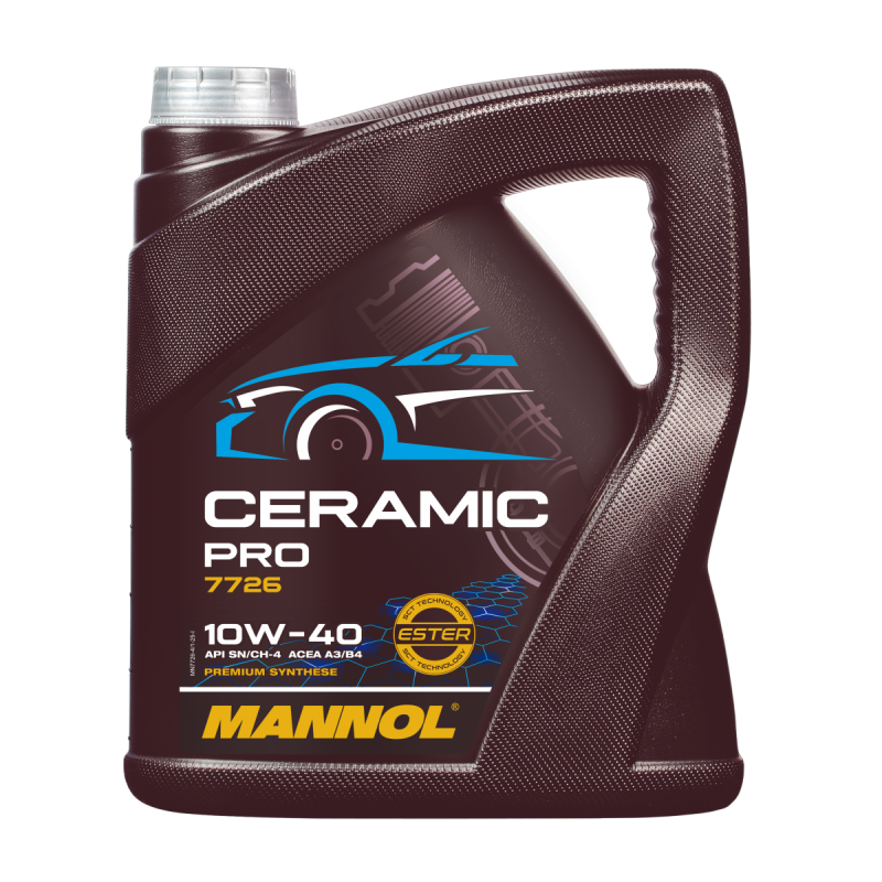 Variklio alyva MANNOL Ceramic Pro 10W-40 5l