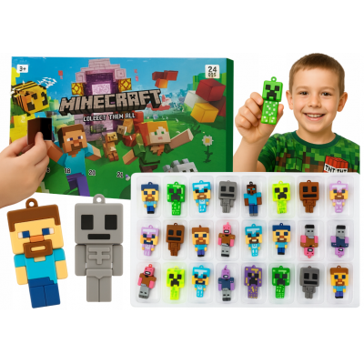 Minecraft figūrėlių Advento...
